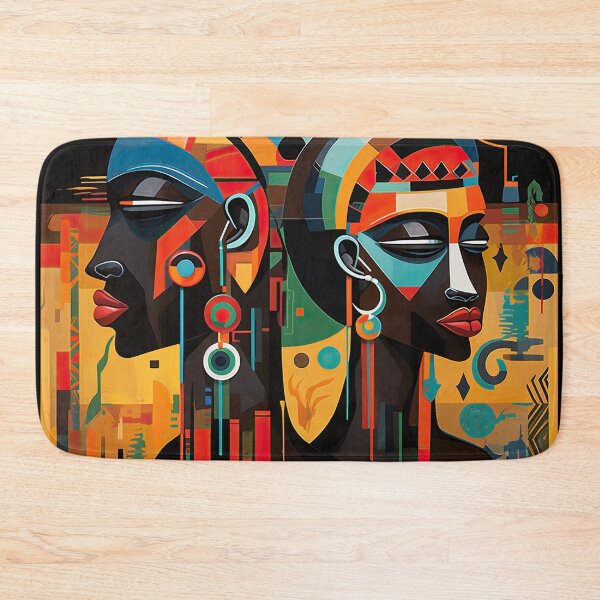 Item preview, African Tribe Bauhaus Design designed and sold by ArtificialGenes.