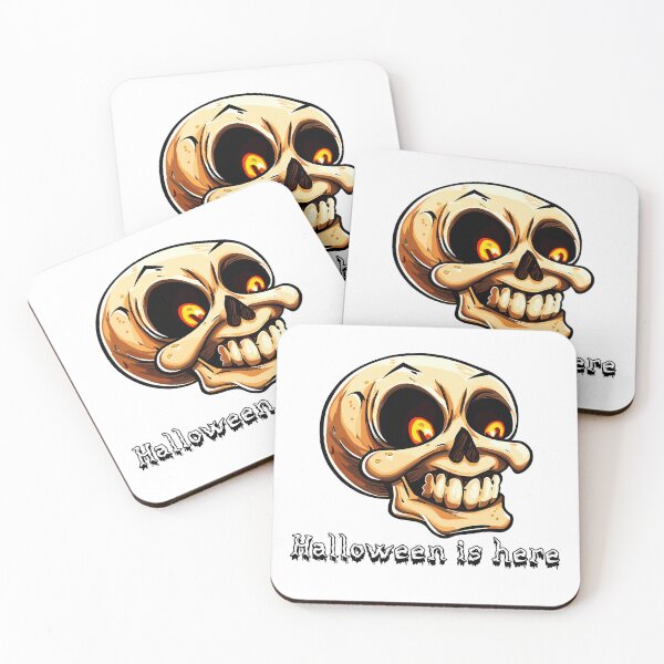 Item preview, Malevolent Halloween Skull: Terrifying Style designed and sold by ARVM.