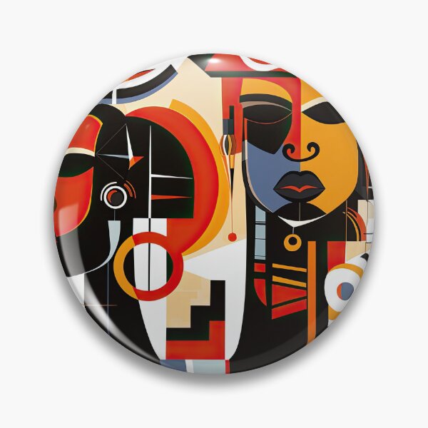 Item preview, African Tribe Bauhaus Design designed and sold by ArtificialGenes.