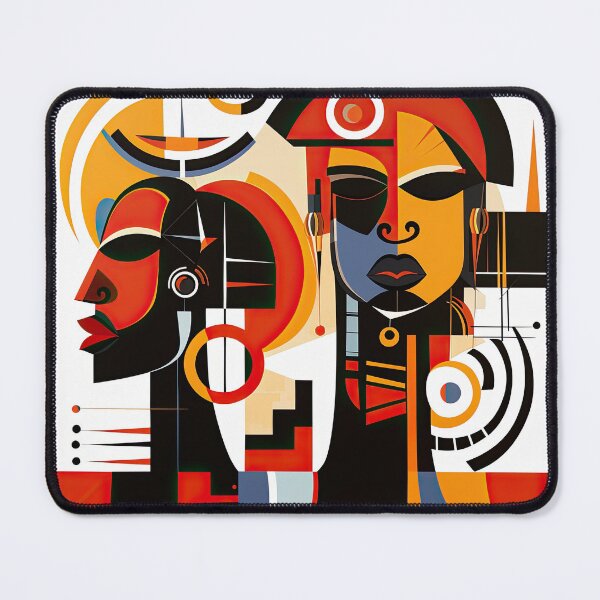 Item preview, African Tribe Bauhaus Design designed and sold by ArtificialGenes.