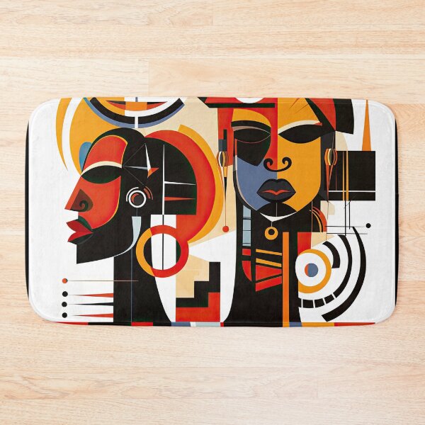 Item preview, African Tribe Bauhaus Design designed and sold by ArtificialGenes.