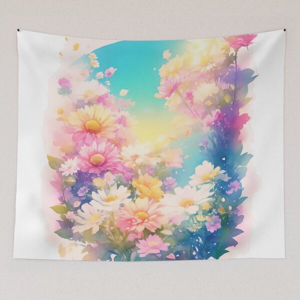 Item preview, Sunlit Floral Fantasy: Photorealistic T-Shirt Design Marvel (105) designed and sold by WASjourney.