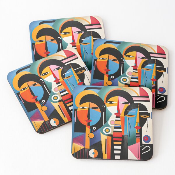 Item preview, African Tribe Bauhaus Design designed and sold by ArtificialGenes.