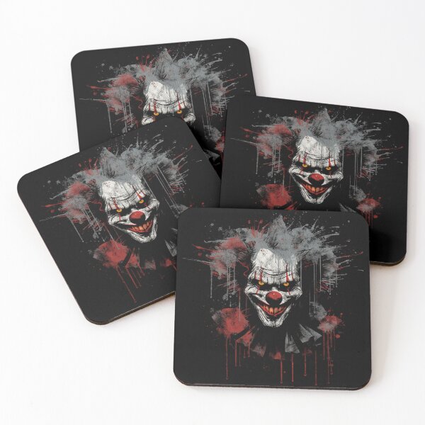 Item preview, A Vintage Distressed Scary Clown - Coulrophobia designed and sold by GVRDesign.