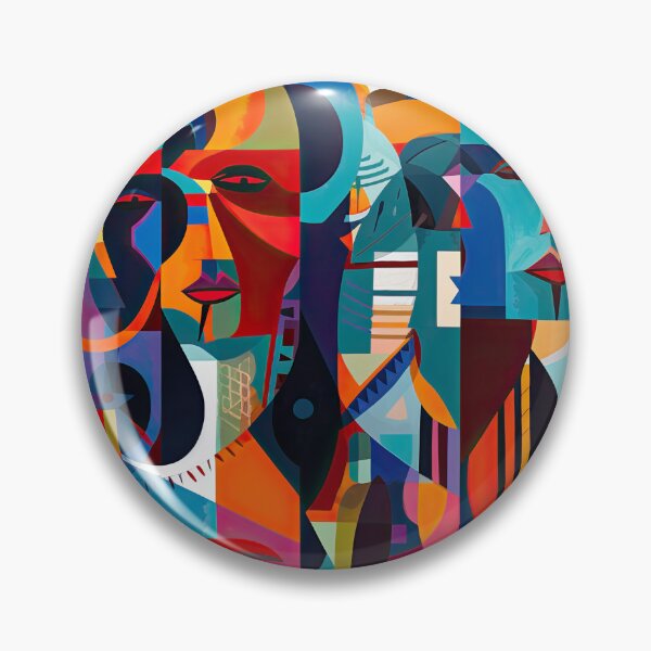 Item preview, African Tribe Bauhaus Design designed and sold by ArtificialGenes.
