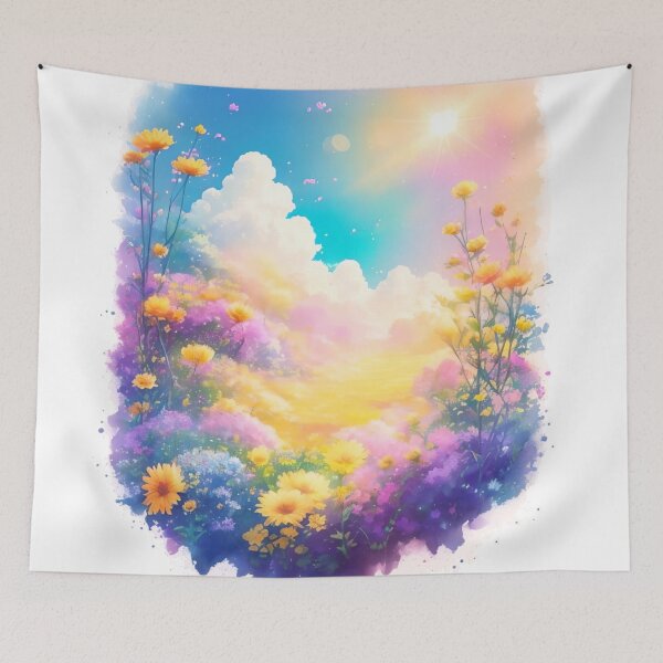 Item preview, Sunlit Floral Fantasy: Photorealistic T-Shirt Design Splendor (106) designed and sold by WASjourney.