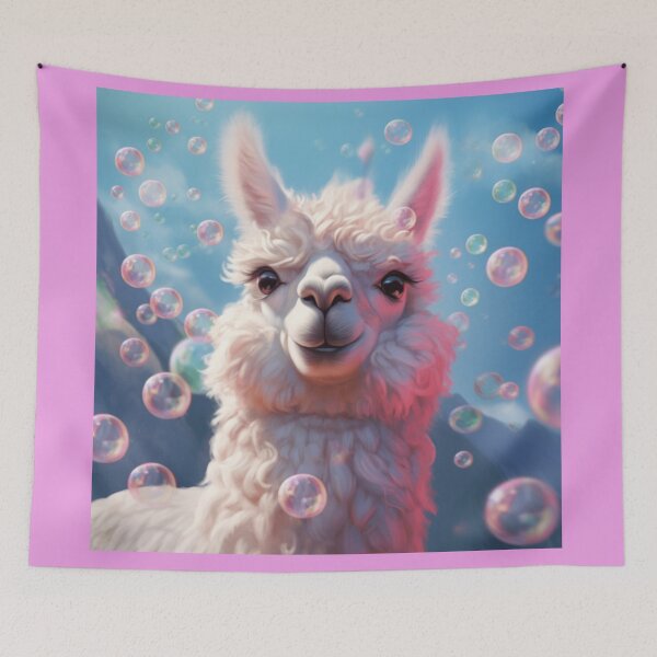 Aperçu de l'œuvre Bubble Babies Bubble Lama créée et vendue par DanieWoods.