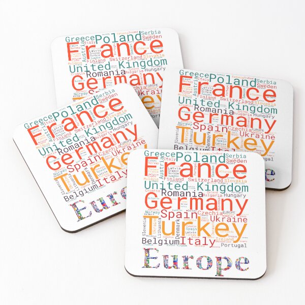 Item preview, Continents Dictionary in Color and Humor designed and sold by MyDearWorld.