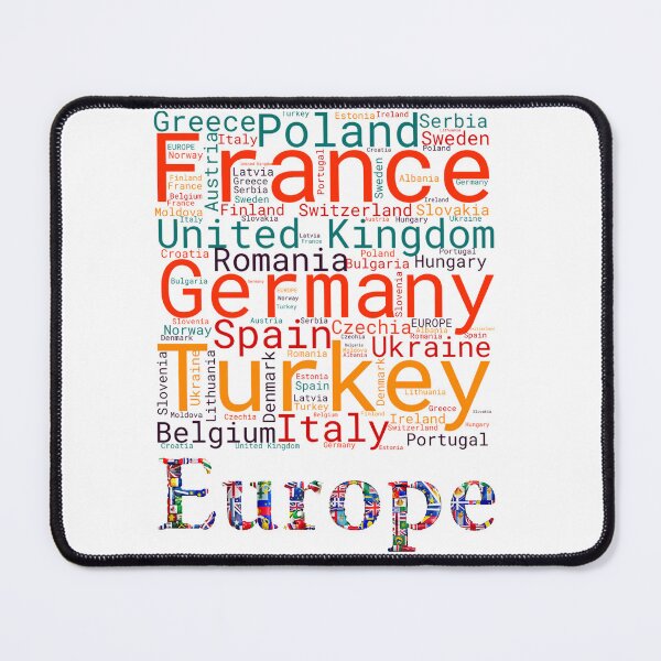 Item preview, Continents Dictionary in Color and Humor designed and sold by MyDearWorld.