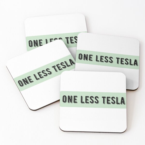 Item preview, One Less Tesla designed and sold by spill-ink.