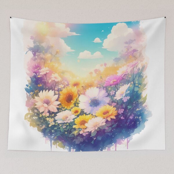 Item preview, Sunlit Floral Fantasy: Photorealistic T-Shirt Design Delight (107) designed and sold by WASjourney.
