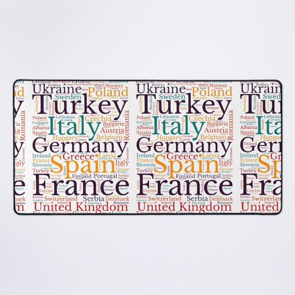 Item preview, Continents Dictionary in Color and Humor designed and sold by MyDearWorld.
