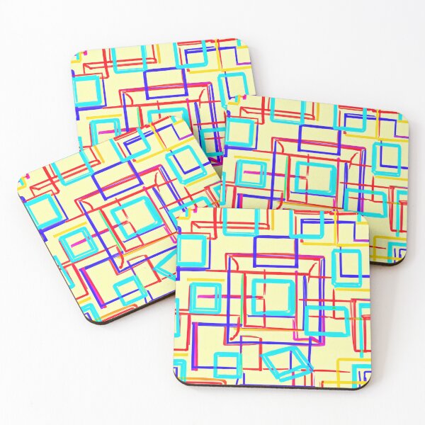 Item preview, Vivid Color Abstract Pattern designed and sold by Health And Fitness Posts e-Store.