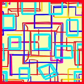 Artwork thumbnail, Vivid Color Abstract Pattern by Health And Fitness Posts e-Store