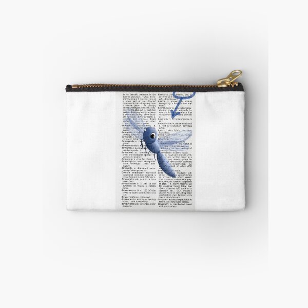 Item preview, Cute dragonfly on a dictionary page painting designed and sold by Funsize-Art.