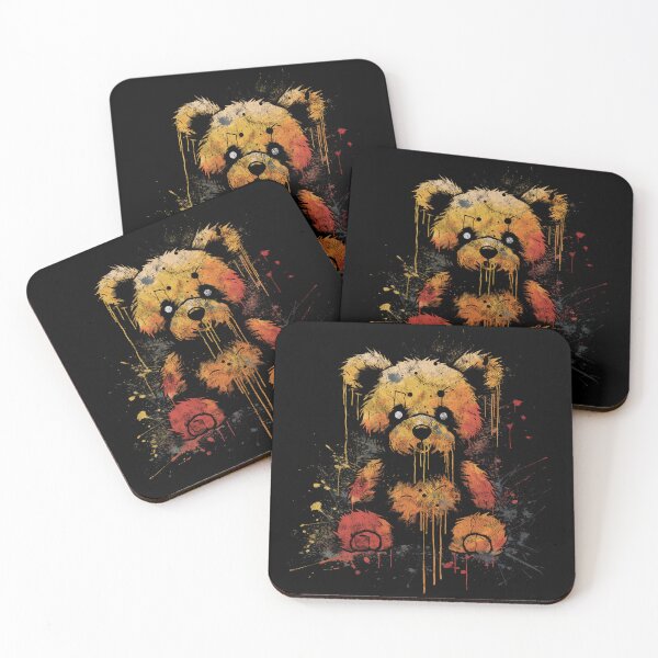 Item preview, A Vintage Distressed Street Art Teddy Bear designed and sold by GVRDesign.