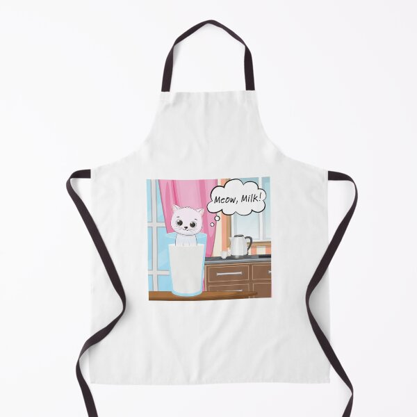 Item preview, Meow, milk! designed and sold by Katryn Bury.