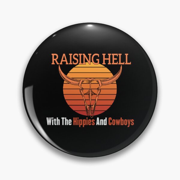 Item preview, Raising heli with the hippies and cowboys designed and sold by ElenorSeymour.