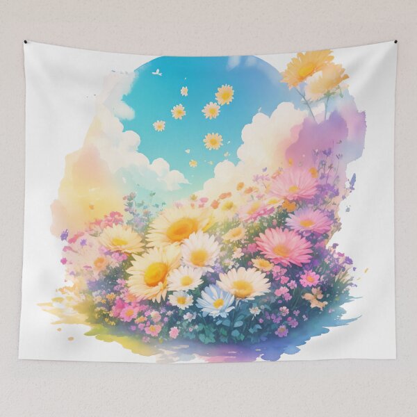 Item preview, Sunlit Floral Fantasy: Photorealistic T-Shirt Artistry (109) designed and sold by WASjourney.
