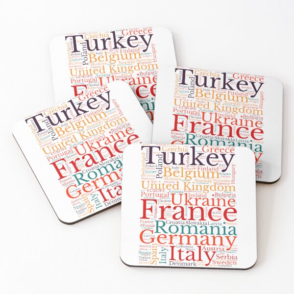 Item preview, Europe - Continents Dictionary in Color and Humor designed and sold by MyDearWorld.