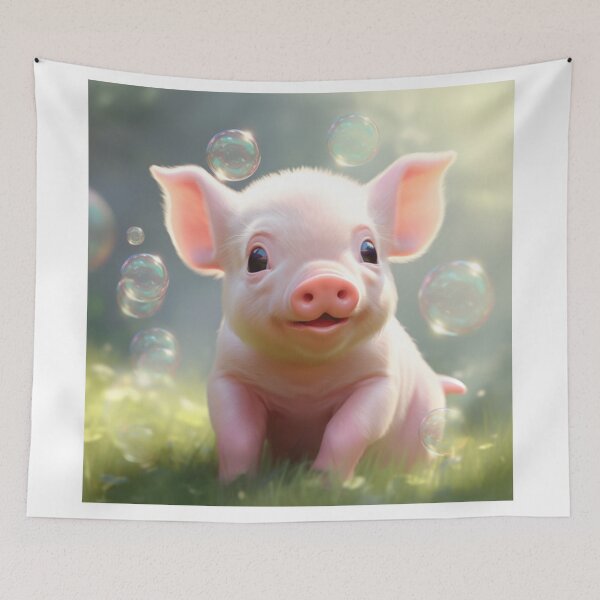 Item preview, bubble babies bubble piglet designed and sold by DanieWoods.