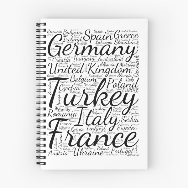Artikelvorschau, Europa – Kontinente-Wörterbuch in Farbe und Humor entworfen und verkauft von MyDearWorld.