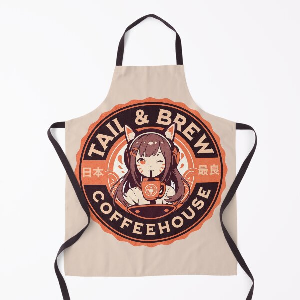 Item preview, Tail & Brew Coffeehouse 7 designed and sold by Chibi Cat Art Corner.