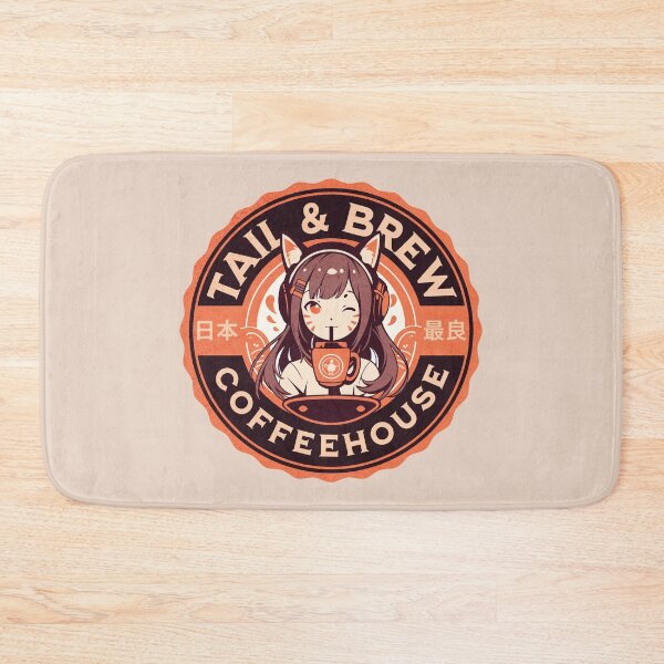Item preview, Tail & Brew Coffeehouse 7 designed and sold by Chibi Cat Art Corner.