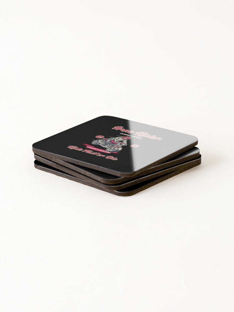Thumbnail 4 of 5, Coasters (Set of 4), Iron Rider designed and sold by Bianca-Design.