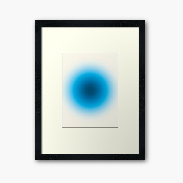 Aperçu de l'œuvre Aura bleu clair créée et vendue par doodlesbydes.