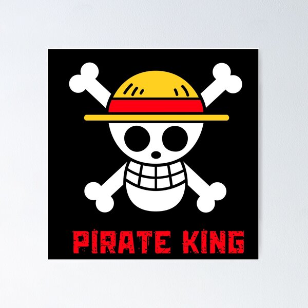 One Piece Pirate King Jolly Roger Flag One Piece Luffy Pirate King