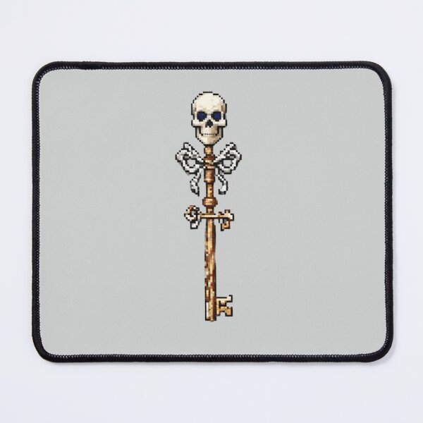 Item preview, Pixel Skeleton Key Design Print  designed and sold by randomtdesigns.