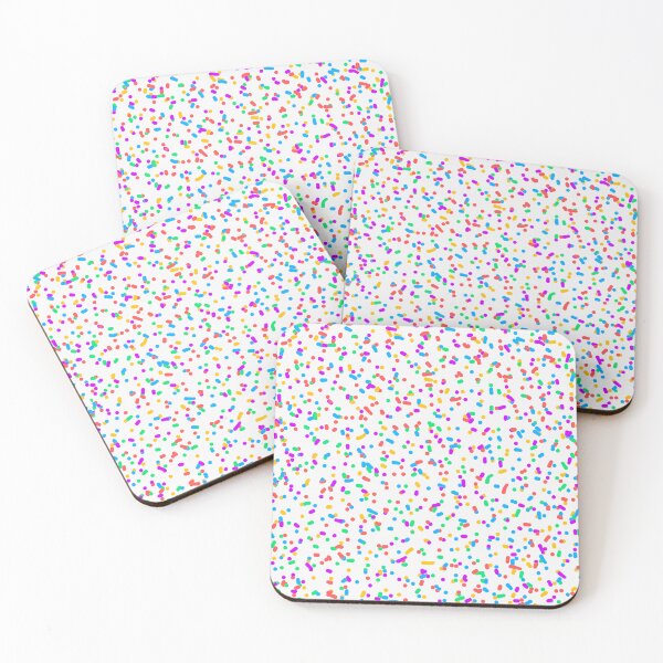 Item preview, Rainbow Confetti Sprinkles Pattern designed and sold by fontspree.