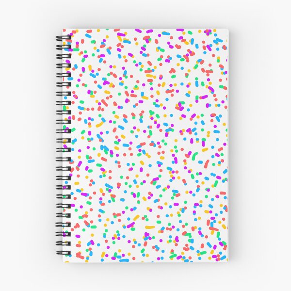 Item preview, Rainbow Confetti Sprinkles Pattern designed and sold by fontspree.