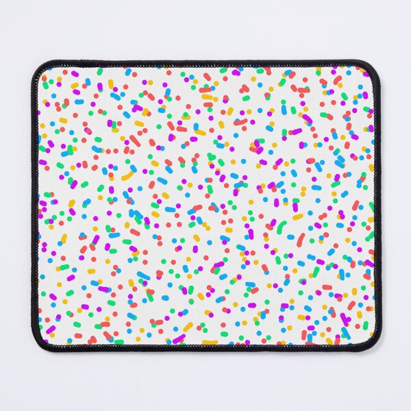 Item preview, Rainbow Confetti Sprinkles Pattern designed and sold by fontspree.