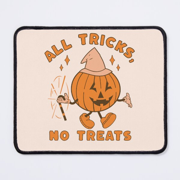 Item preview, All Tricks No Treats - Pumpkin Mascot designed and sold by Faty-Za.