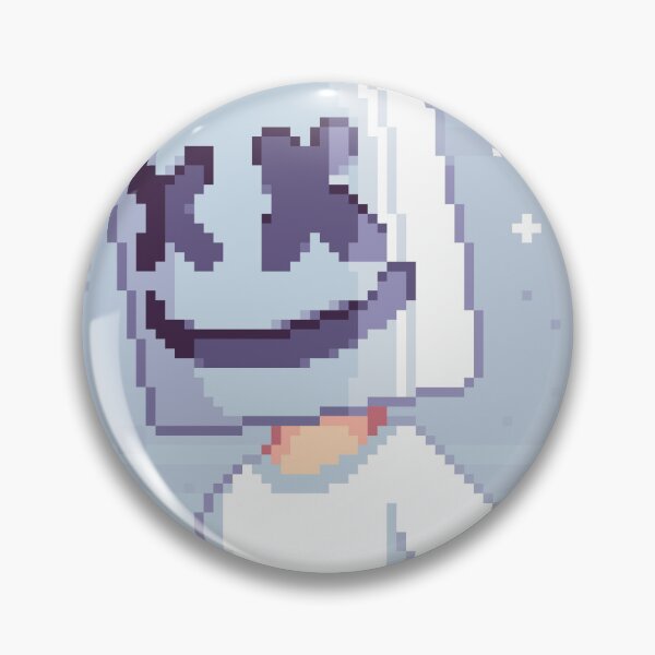 Item preview, Pixel Marshmello designed and sold by Nogar25.