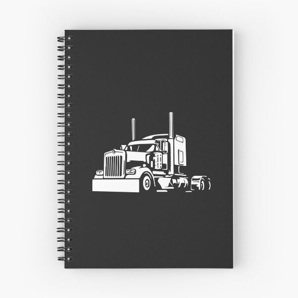Item preview, silhouette of a truck on the black background designed and sold by Mammoths.
