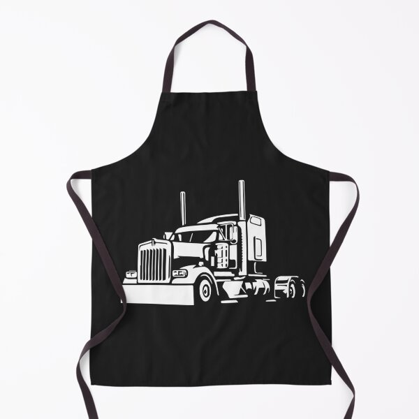 Item preview, silhouette of a truck on the black background designed and sold by Mammoths.