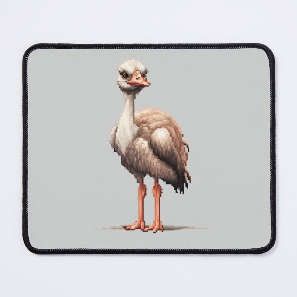 Item preview,  Pixel Ostrich Design Print  designed and sold by randomtdesigns.