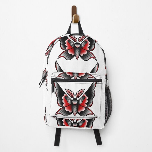Item preview, Black and Red Gothic Moth designed and sold by gabbynrodriguez.