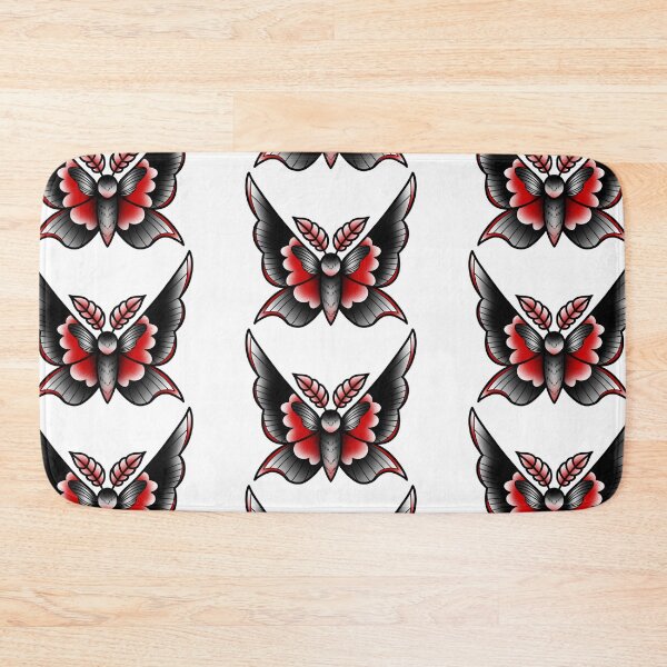 Item preview, Black and Red Gothic Moth designed and sold by gabbynrodriguez.