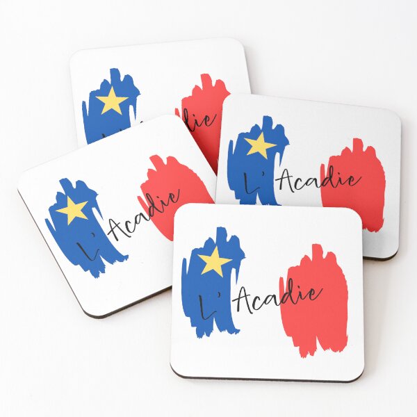 Item preview, Acadie, Acadian Flag, Blue White Red designed and sold by ELOgift.