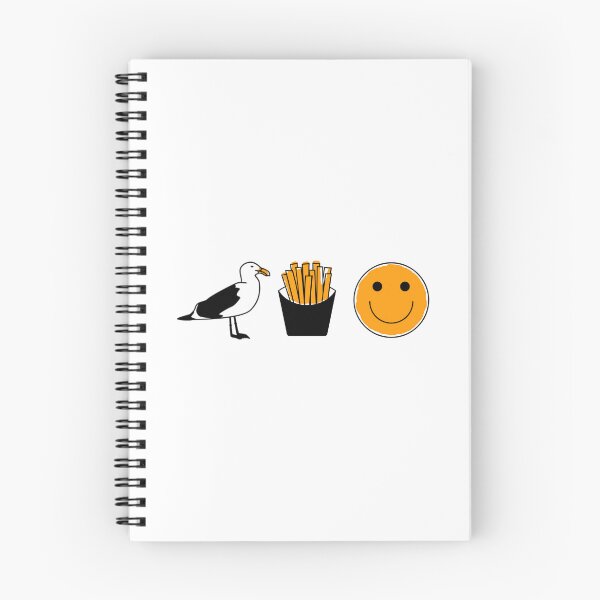Item preview, Happy as a Seagull with a French Fry designed and sold by CypressJunction.