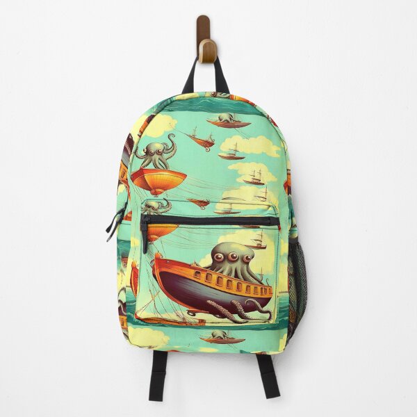 Item preview, The Flying Boats-Octopuses! designed and sold by Giulivo Store Graphic.