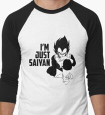 I'm Just Saiyan Baseball ¾ Sleeve T-Shirt