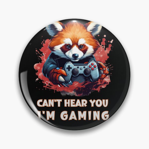Aperçu de l'œuvre Red Panda Gaming ne vous entend pas, je suis un amoureux de Red Panda Gaming créée et vendue par ArtFromBeyond.