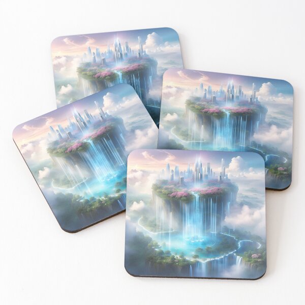 Item preview, City of Skyborne Springs designed and sold by LemonPosh.