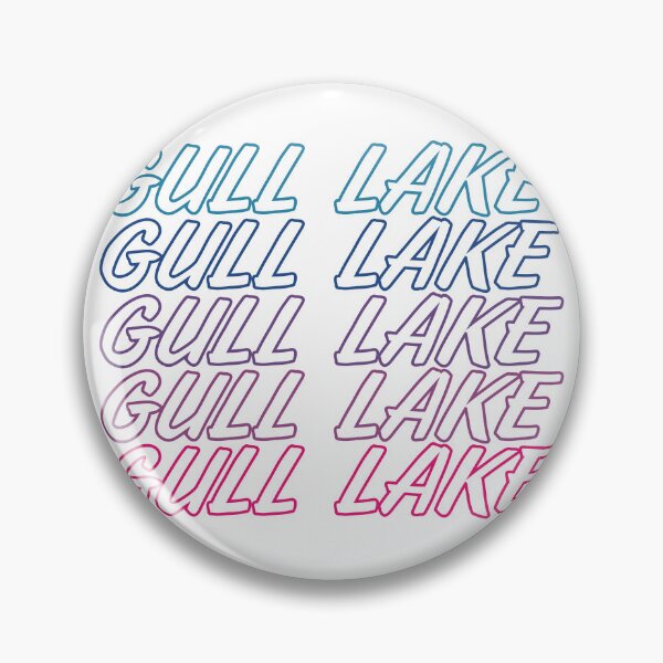 Item preview, Gull Lake Blue to Pink "Copy & Paste" Design designed and sold by hickorycorners.