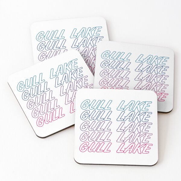 Item preview, Gull Lake Blue to Pink "Copy & Paste" Design designed and sold by hickorycorners.